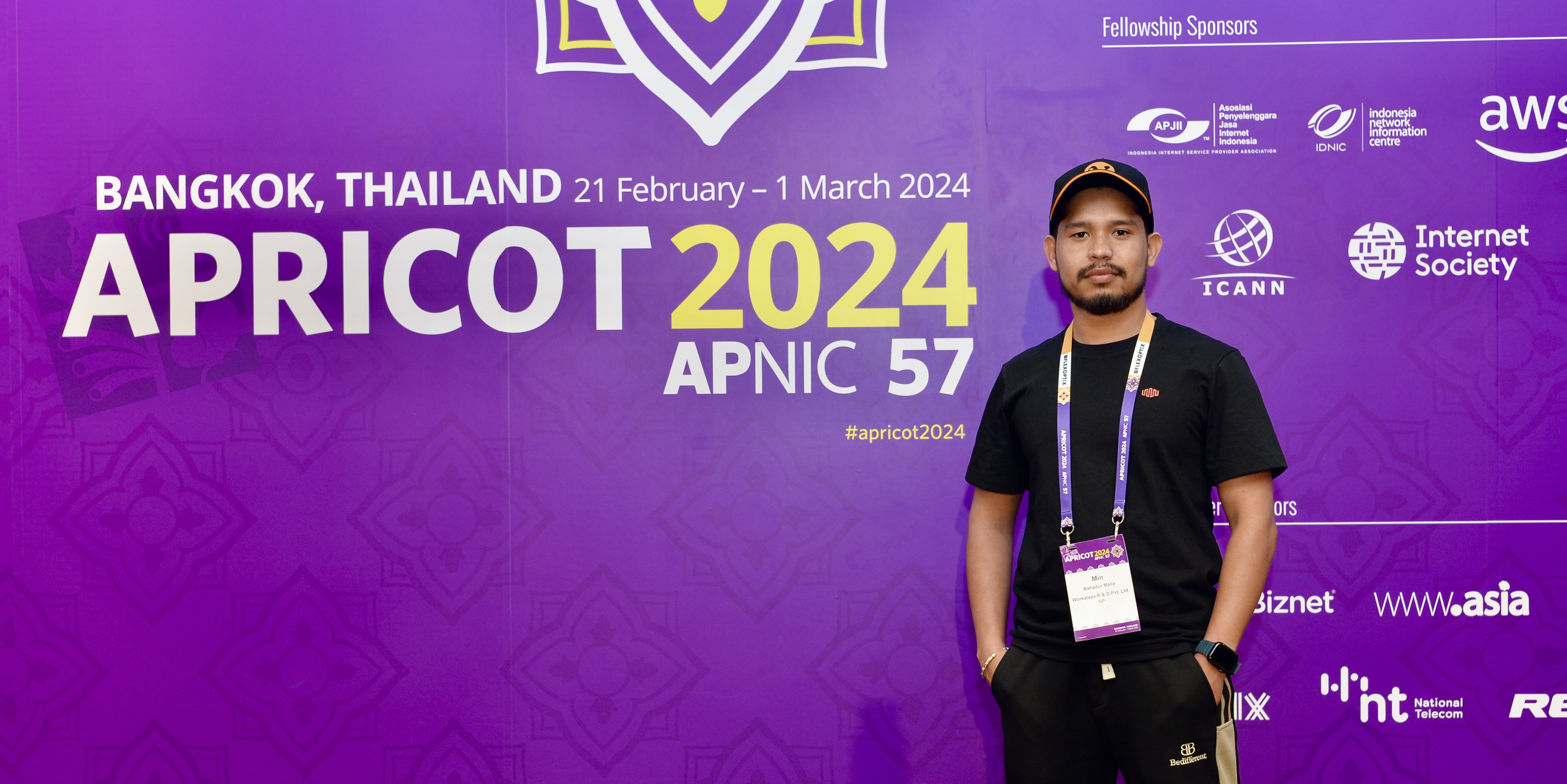 Min Malla at APRICOT 2024